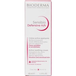 Bioderma Sensibio Defensive Rich, 40 ml (Udløb: 01/2025)